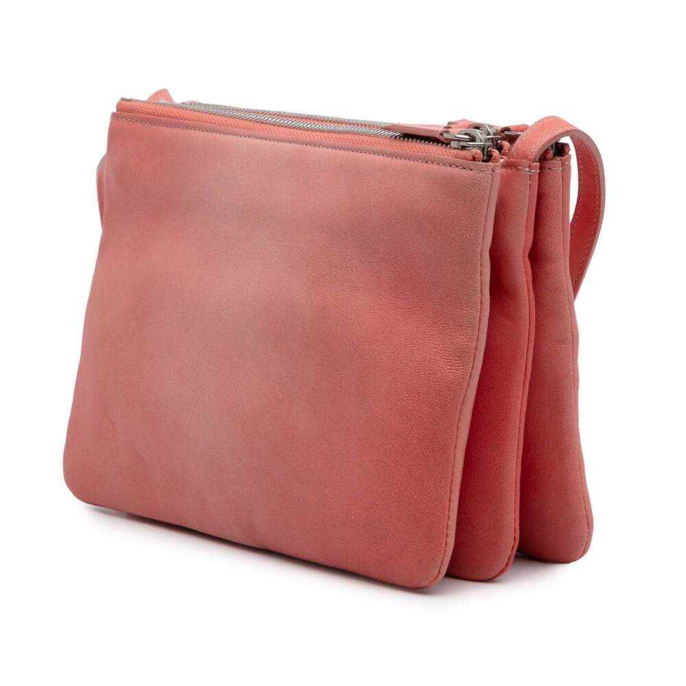 Celine Trio Crossbody Bag Leather Small #250564C50B - Picture 2 of 9